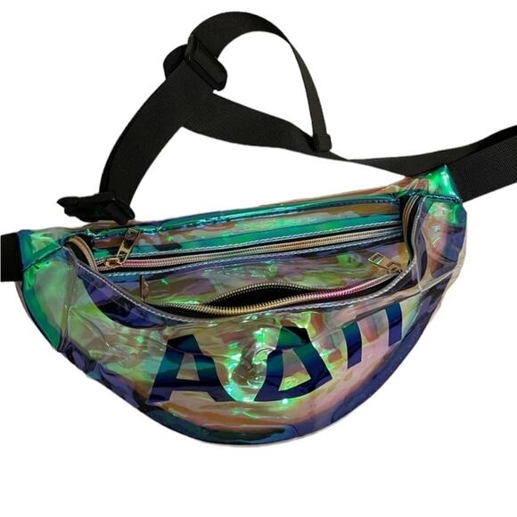 ADPI HOLOGRAPHIC PLASTIC FANNY PACK - Picture 3 of 4